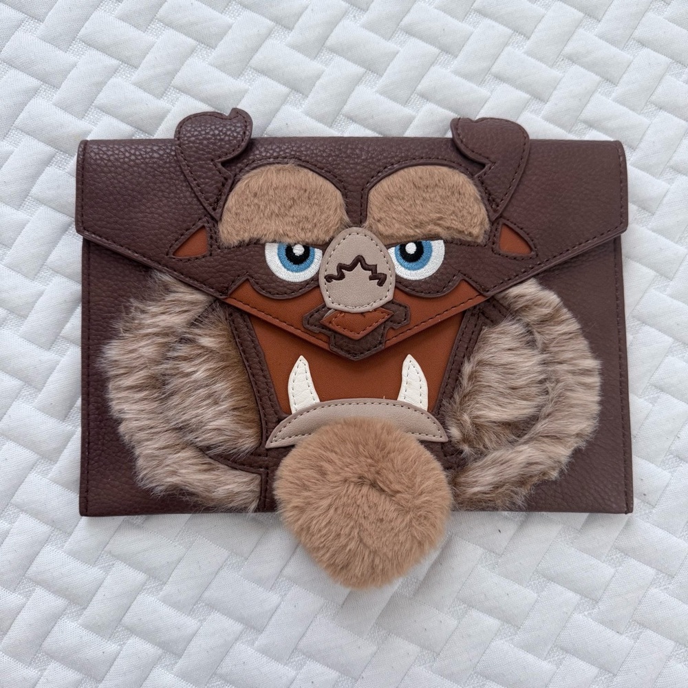 Danielle Nicole Brown and Tan Bag Whimsical Accessories